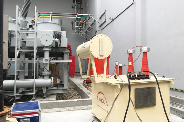 百矿集团旧州220kV变电站特种变压器检测项目